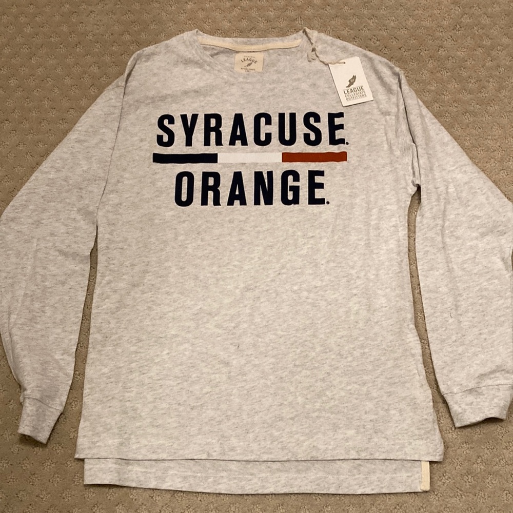 Syracuse University Long Sleeve Shirt Size Small